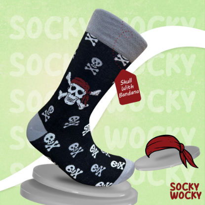 Bild von Skull With Bandana