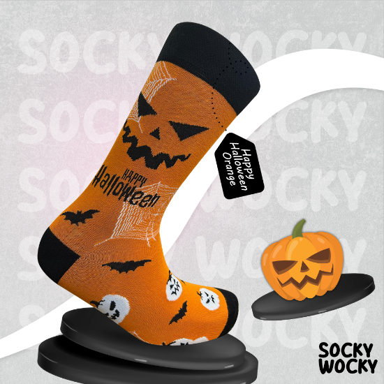 Bild von Happy Halloween / Orange