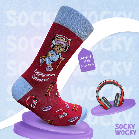 Bild von Jogging With Cuteness! / Yorkie